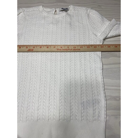 Madewell The Signature Open-Knit Crewneck Sweater Tee NWT Size XS - Picture 8 of 12